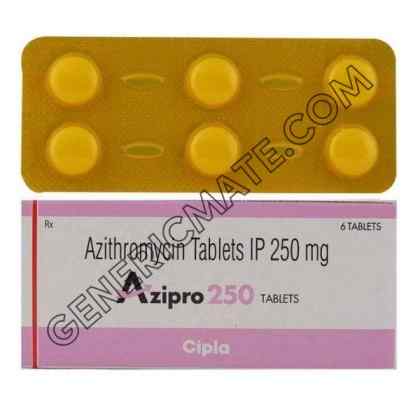 Azipro 250mg (Azithromycin)