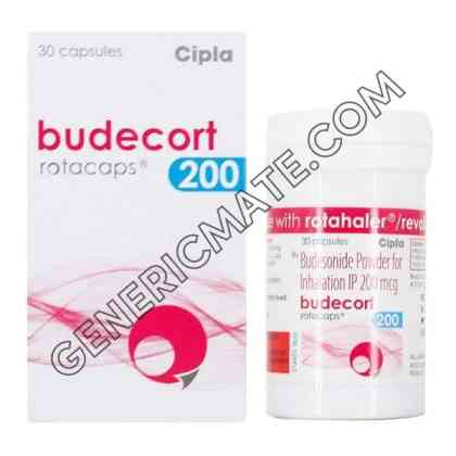 Budecort Inhaler 200 Mcg (Budesonide)