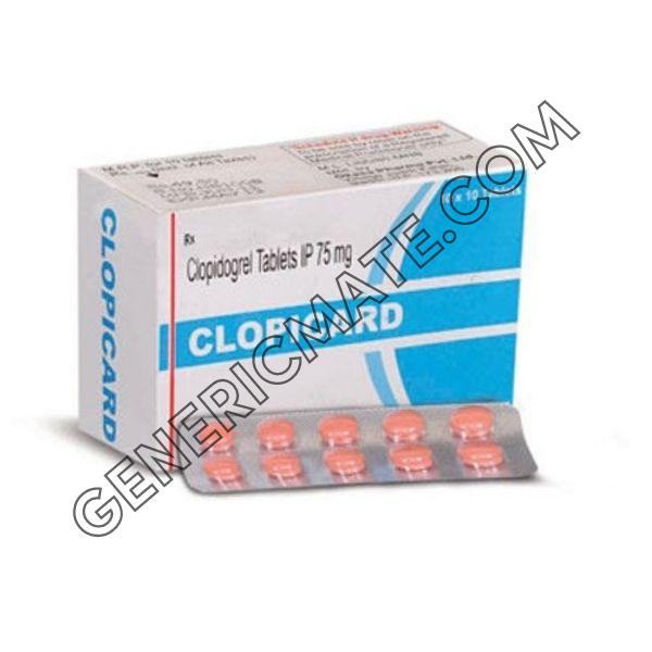 Clopicard 75 Mg (Clopidogrel) Clopicard 75mg