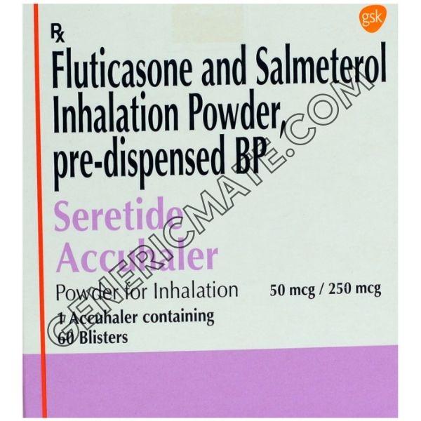Seretide 50Mcg250Mcg Accuhaler (Seroflo)