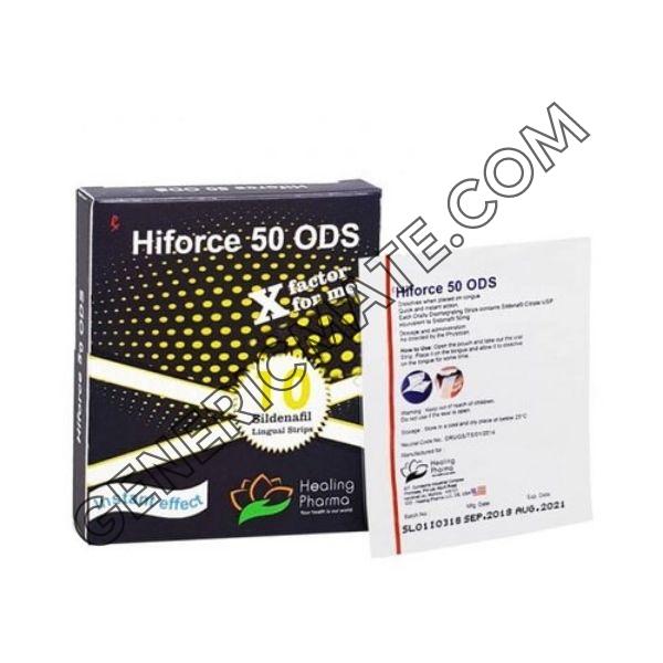 Sildenafil Oral Film 50Mg Hiforce 50 ODS