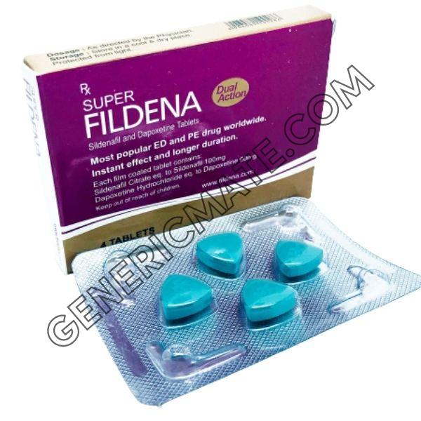 Super Fildena (Sildenafil Citrate/Dapoxetine) Super Fildena
