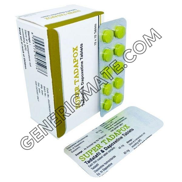 Super Tadapox (Tadalafil/Dapoxetine) Super Tadapox