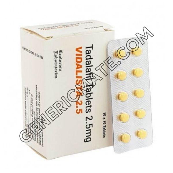 Vidalista 2.5mg Vidalista 2.5mg