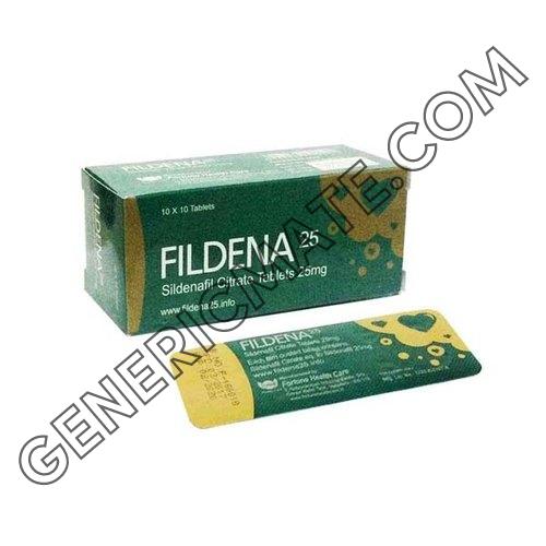 Fildena 25mg (Sildenafil Citrate) Fildena 25mg