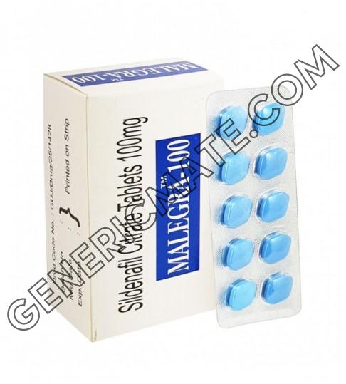 Malegra 100mg (Sildenafil Citrate) Malegra 100mg