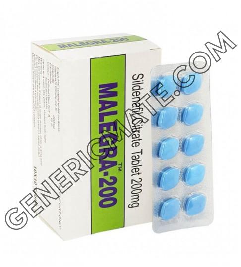 Malegra 200mg (Sildenafil Citrate) Malegra 200mg
