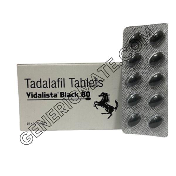 Vidalista Black 80mg (Tadalafil) Vidalista Black 80mg