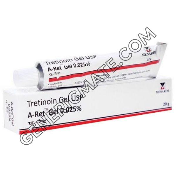 A Ret Gel (Tretinoin) - 0.025%