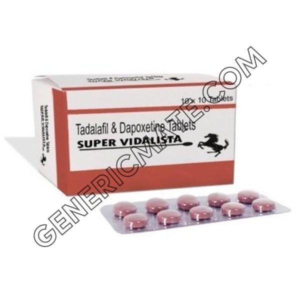 Extra Super Vidalista (Tadalafil/Dapoxetine) Extra Super Vidalista