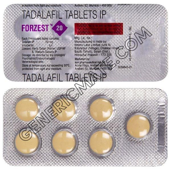 Forzest 20mg (Tadalafil) Forzest 20mg
