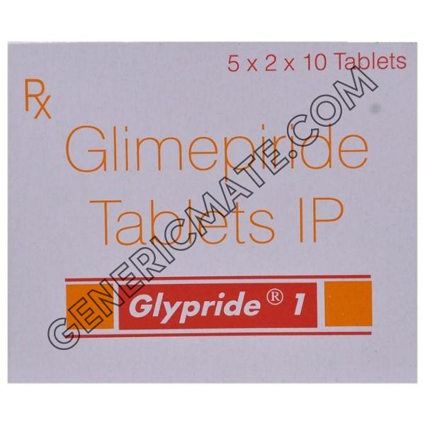 Glypride 1 mg (Glimepiride) Glypride 1mg