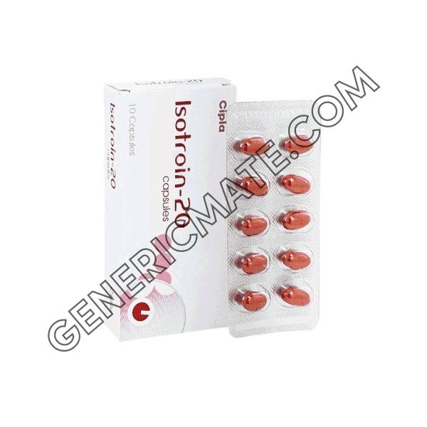 Isotroin 20mg Soft Capsules (Isotretinoin) Isotroin 20
