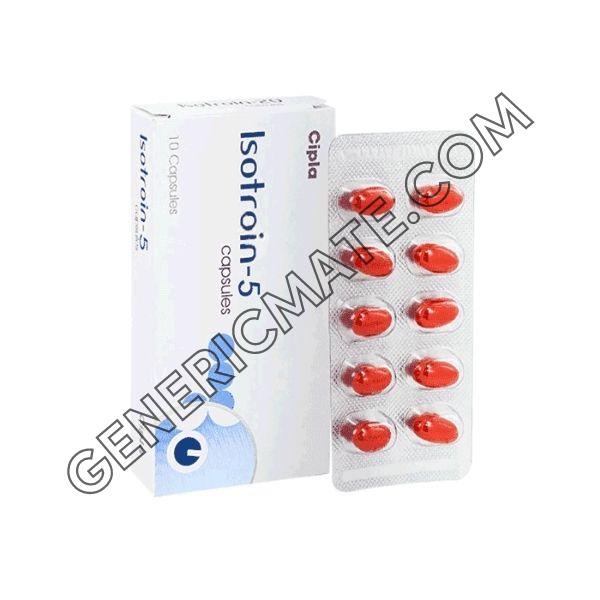 Isotroin 5mg Soft-Capsules (Isotretinoin) Isotroin 5mg
