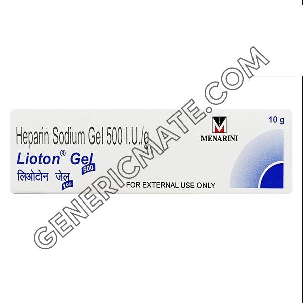 Lioton 500 Gel (Heparin Sodium) Lioton 500 Gel (Heparin Sodium)