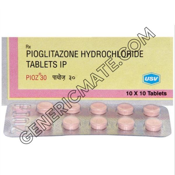 Pioz 30 mg (Pioglitazone)