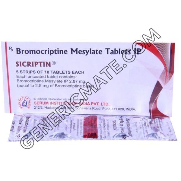 Sicriptin 2.5 mg