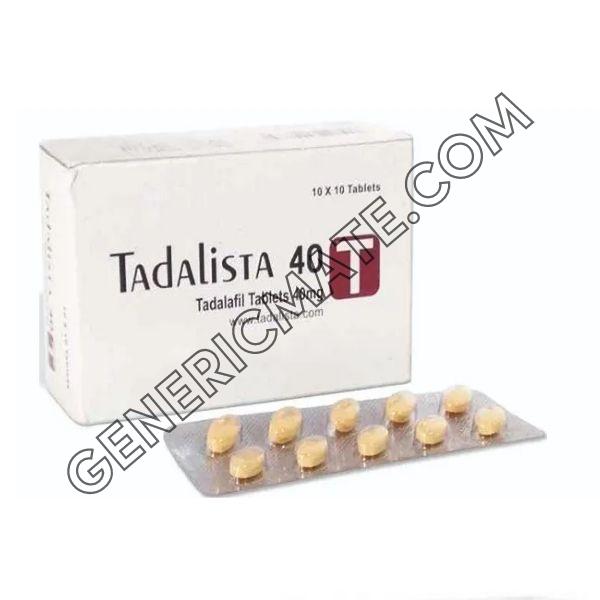 Tadalista 40mg (Tadalafil) Tadalista 40mg