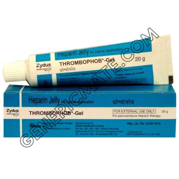 Thrombophob Gel (Heparin Sodium) - 20gm Thrombophob Gel (Heparin Sodium) - 20gm