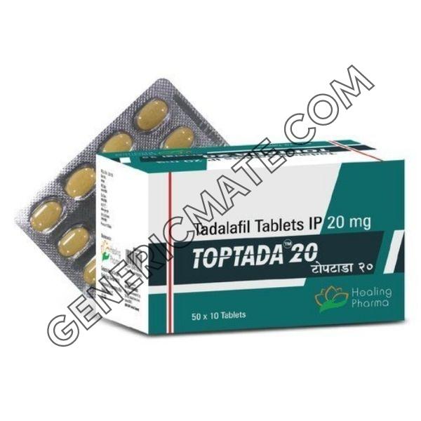 Toptada 20Mg (Tadalafil) Toptada 20mg