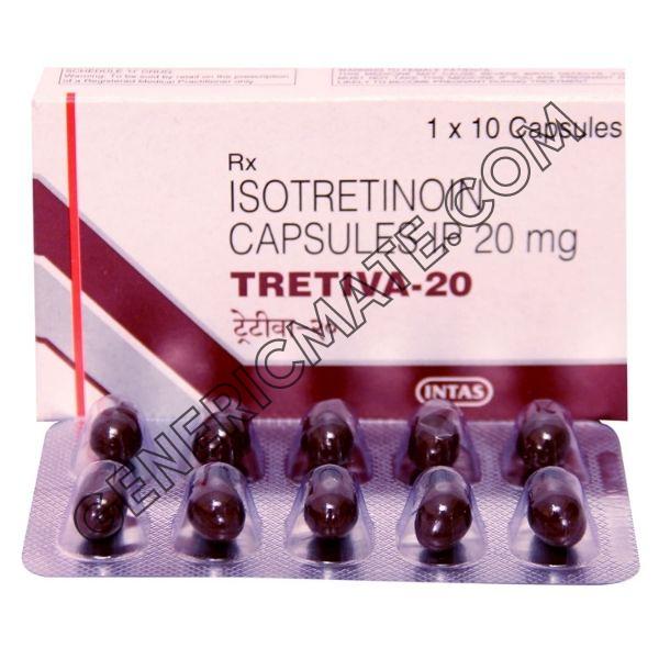 Tretiva 20mg Soft Capsule (Isotretinoin) Tretiva 20