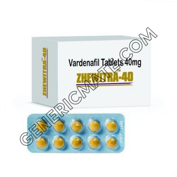 Zhewitra 40mg (Vardenafil)