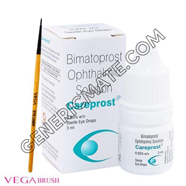 Careprost 3ml (Bimatoprost) - With 1 Brush with each bottle Careprost 3ml (Bimatoprost) - With 1 Brush with each bottle