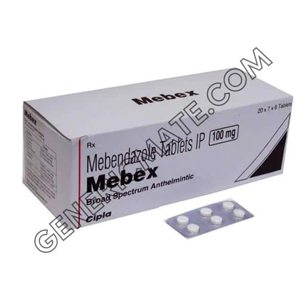 Mebendazole-100mg-mebex-GM Mebendazole-100mg-mebex-GM